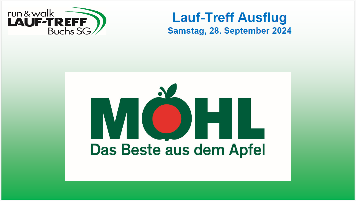Lauf-Treff-Ausflug, 28. September 2024